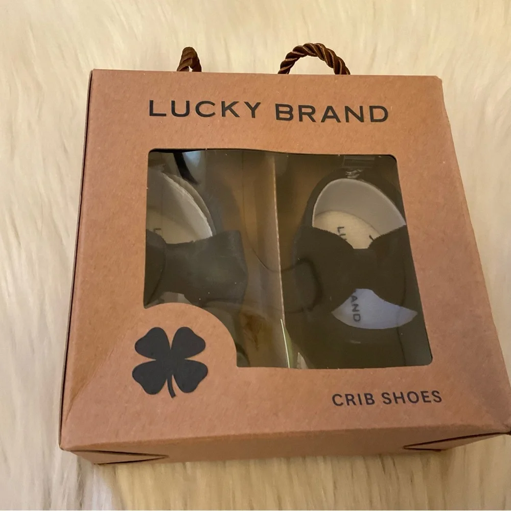 Lucky Brand Amber Crib Shoes - New in Box - Size 1